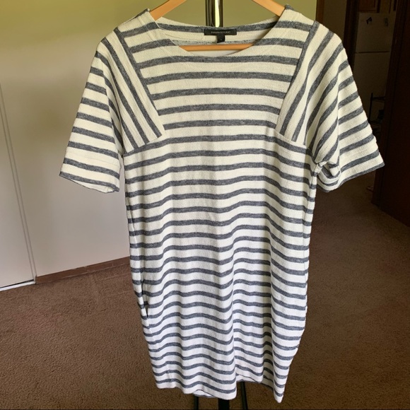 Banana Republic Dresses & Skirts - Banana Republic Striped Midi Shirt Dress Small